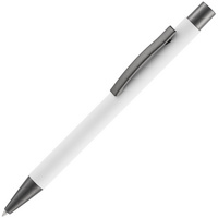 P16427.60 - Ручка шариковая Atento Soft Touch, белая