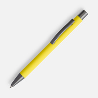 Ручка шариковая Atento Soft Touch, желтая (P16427.80)