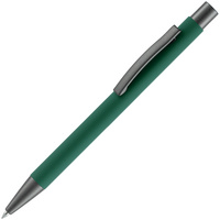 P16427.90 - Ручка шариковая Atento Soft Touch, зеленая
