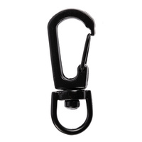 Застежка-карабин Snap Hook, S, черная (P16506.30)