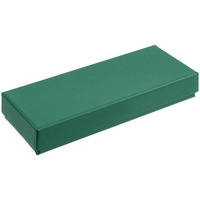 P16531.90 - Коробка Notes с ложементом для ручки и флешки, зеленая