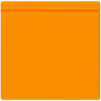 Лейбл из ПВХ Kare, оранжевый неон (P16555.22)