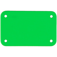 Лейбл из ПВХ Kreta, S, зеленый неон (P16556.94)