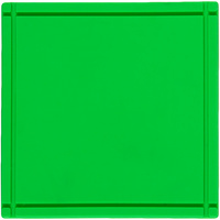 Лейбл из ПВХ Dzeta, L, зеленый неон (P16558.94)
