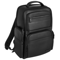 Кожаный рюкзак для ноутбука Santiago, черный (P16568.30)