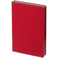 Ежедневник Frame, недатированный, красный с серым (P16603.51)