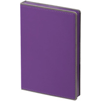 P16603.71 - Ежедневник Frame, недатированный, фиолетовый с серым
