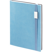 Ежедневник Vivian Metal, недатированный, голубой (P16654.14)