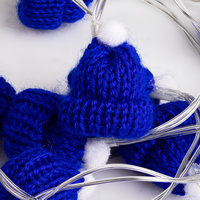 Гирлянда Cosy Poms, синяя (P16957.40)