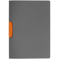 P16988.20 - Папка Duraswing Color, серая с оранжевым клипом