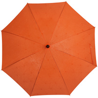 P17012.20 - Зонт-трость Magic с проявляющимся цветочным рисунком, оранжевый