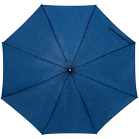 P17012.44 - Зонт-трость Magic с проявляющимся цветочным рисунком, темно-синий