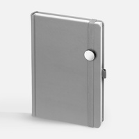 Ежедневник Favor Metal, недатированный, серый (P17074.10)