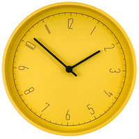 Часы настенные Spice, желтые (P17121.80)