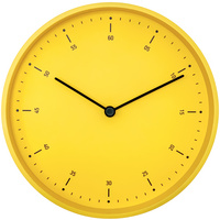 Часы настенные Cleo, желтые (P17155.80)