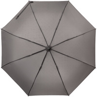 Зонт складной Hard Work с проявляющимся рисунком, серый (P17195.11)