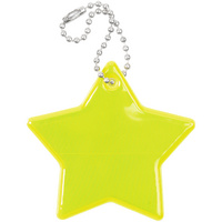Светоотражатель Spare Care, звезда, желтый неон (P17326.80)