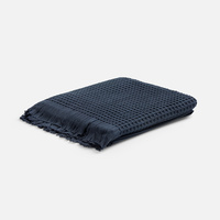 Плед вафельный Elenglect, темно-серый (P17378.13)