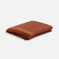 Плед вафельный Elenglect, оранжевый (P17378.20)