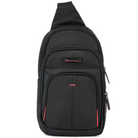 Рюкзак на одно плечо X Range, черный (P17440.30)