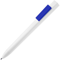 Ручка шариковая Swiper SQ, белая с синим (P17522.64)