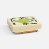 Печенье Dream White в белом шоколаде, квадрат (P17610.03)