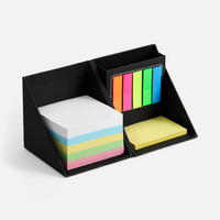 Настольный набор со стикерами Mnemonic ver.2, черный (P17636.30)