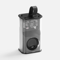 Bluetooth-колонка с подсветкой Groove, серая (P17643.10)