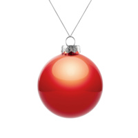 Елочный шар Finery Gloss, 8 см, глянцевый красный (P17662.50)
