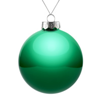 Елочный шар Finery Gloss, 10 см, глянцевый зеленый (P17664.90)