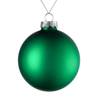 Елочный шар Finery Matt, 10 см, матовый зеленый (P17665.90)