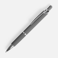 Ручка шариковая Chromos Soft Touch, серая (P17694.10)