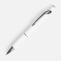 Ручка шариковая Chromos Soft Touch, белая (P17694.60)