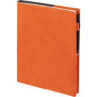 Ежедневник в суперобложке Brave Book, недатированный, оранжевый (P17709.20)
