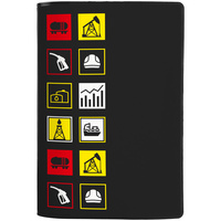 Обложка для паспорта Industry, ver.2, нефть и газ (P17768.30)