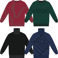 Свитер оверсайз на заказ Tricksy Terra Grand, полушерсть (P18086.02)