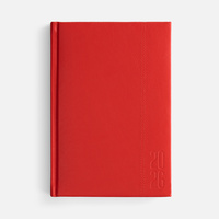 Ежедневник Baza, датированный, красный (P18290.50)