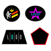 Шеврон из габардина Gabo L, черный (P18313.30)