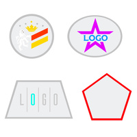 Шеврон из габардина Gabo L, белый (P18313.60)