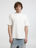 Футболка оверсайз унисекс Sideline, молочно-белая (P18406.60)