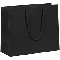 Пакет бумажный Ample Plus S, черный (P18429.30)