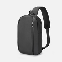 Рюкзак на одно плечо Gravon, черный (P18600.30)