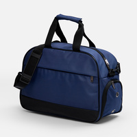 Спортивная сумка Atlantes, темно-синяя с черным (P18645.43)