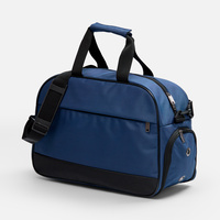 Спортивная сумка Atlantes, синяя с черным (P18645.44)