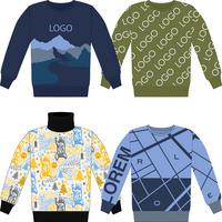 Свитер на заказ Tricksy Net, полушерсть (P18830.02)