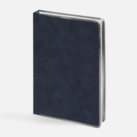 Ежедневник Metal Frame на заказ, датированный, синий (P18859.40)
