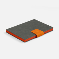 Ежедневник Grande Strap на заказ, датированный, серый (P18860.12)