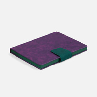 Ежедневник Grande Strap на заказ, датированный, фиолетовый (P18860.79)