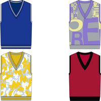 Жилет на заказ Classic Fint, акрил (P18995.01)