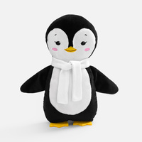 Мягкая игрушка Beastie Toys, пингвиненок с белым шарфом (P19085.01)